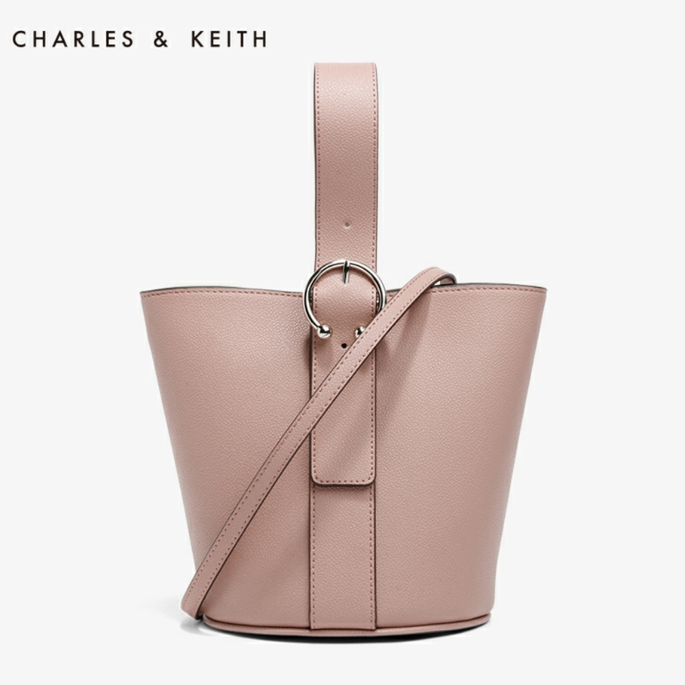 Charles&Keith ring bucket crossbody bag